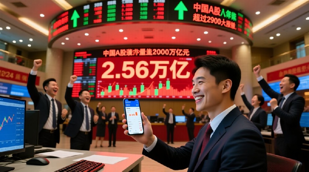 4 月 22 日 A 股放量 2.56 万亿,超 2900 只个股上涨,赚钱效应回暖