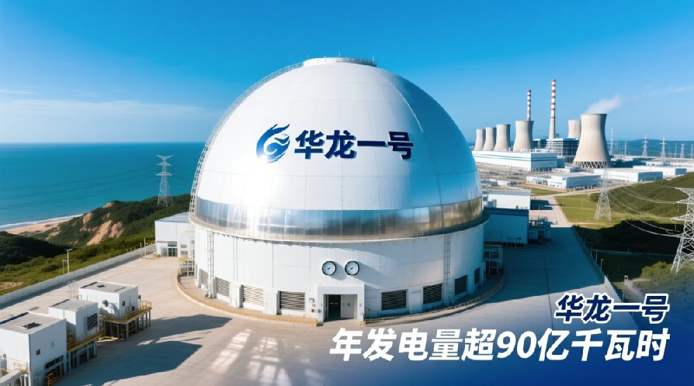 大湾区首台“华龙一号”机组投产,年发电量超90亿千瓦时